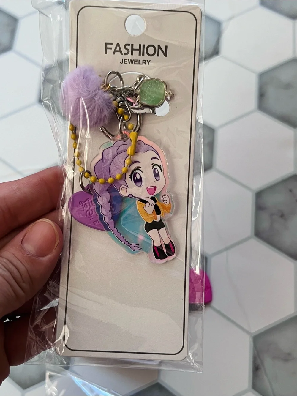 Kpop Demon Hunters Keychains Set of 6